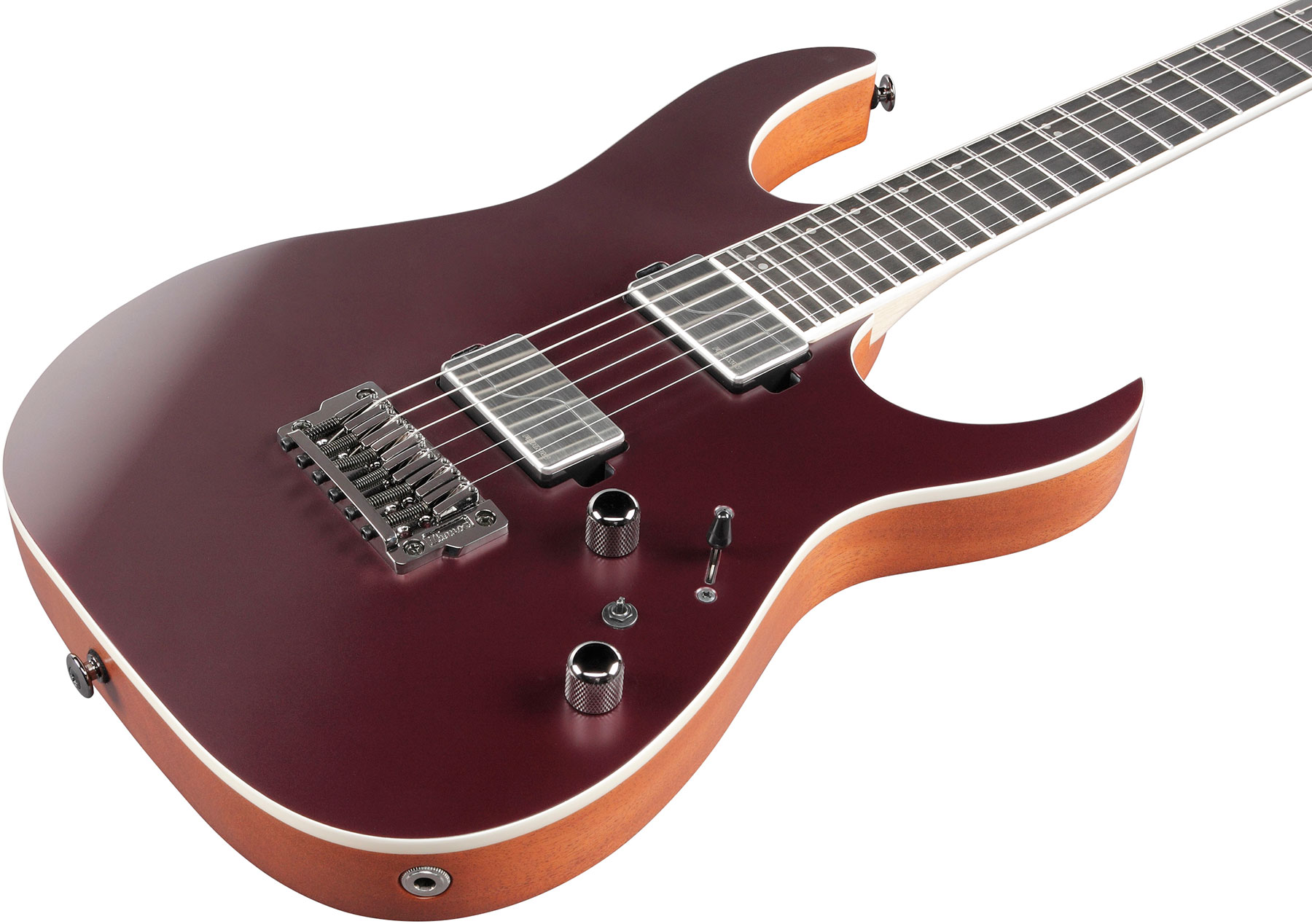Ibanez Rg5121 Bcf Prestige Jap Hh Fishman Fluence Ht Eb - Burgundy Metallic Flat - Str shape electric guitar - Variation 2