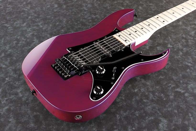 Ibanez Rg550 Pn Genesis Japon Hsh Fr Mn - Purple Neon - Str shape electric guitar - Variation 1