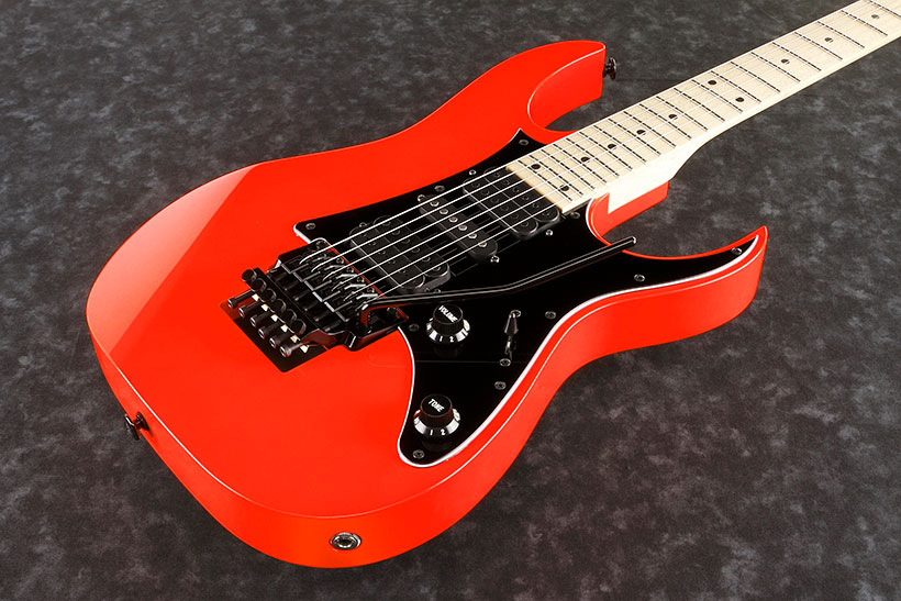 Ibanez Rg550 Rf Genesis Japon Hsh Fr Mn - Road Flare Red - Str shape electric guitar - Variation 1