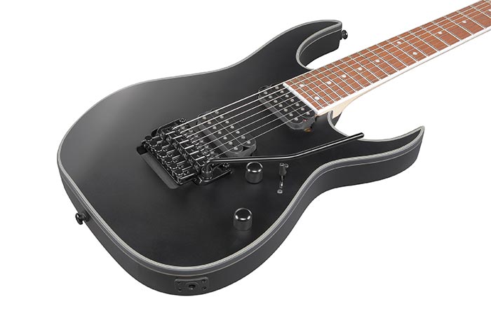 Ibanez Rg7420ex Bkf Standard 7c 2h Ht Jat - Black Flat - 7 string electric guitar - Variation 2