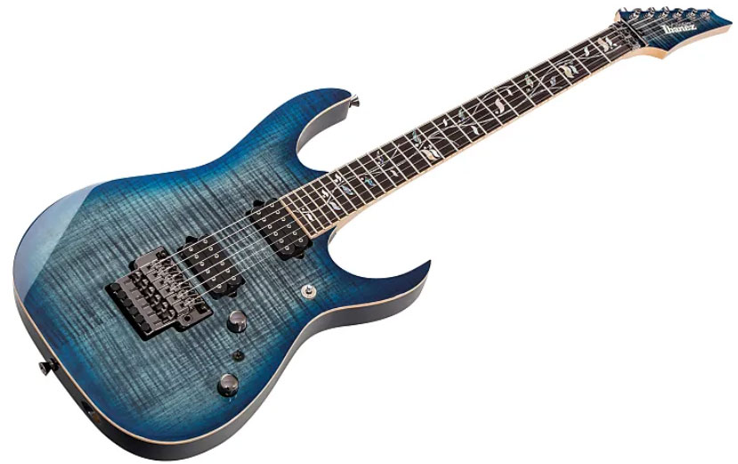 Ibanez Rg8520 Sde Prestige Japon Hh Dimarzio Fr Eb +etui - Sodalite - Str shape electric guitar - Variation 2
