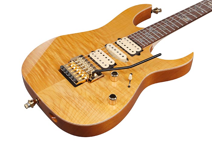 Ibanez Rg8570em Nt J.custom Jap Hsh Dimarzio Fr Rw - Natural - Str shape electric guitar - Variation 2