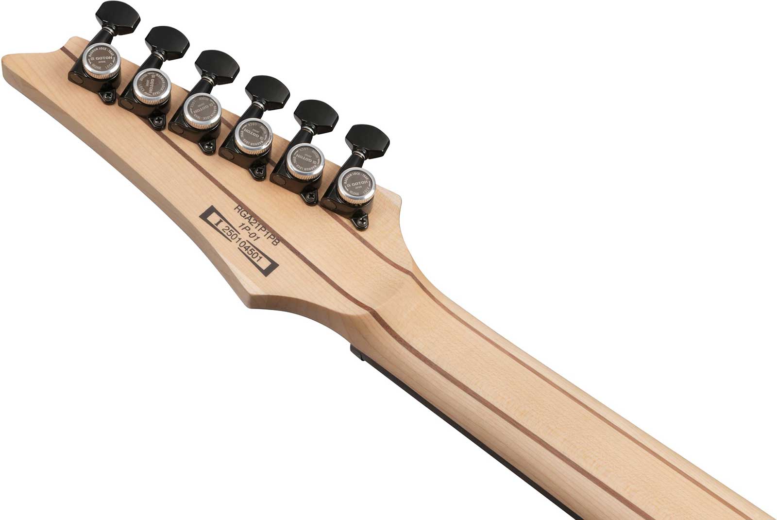 Ibanez Rga21p1pb Drl Premium 2h Dimarzio Ht Eb - Deep Twilight Burst - Str shape electric guitar - Variation 4