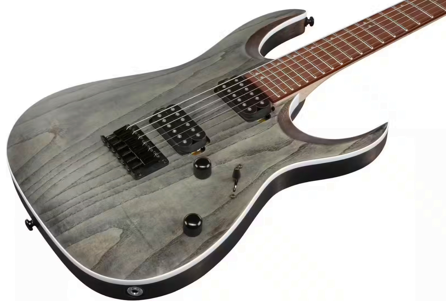 Ibanez Rga42ah Bks Standard 2h Ht Jat - Black Stained - Str shape electric guitar - Variation 1