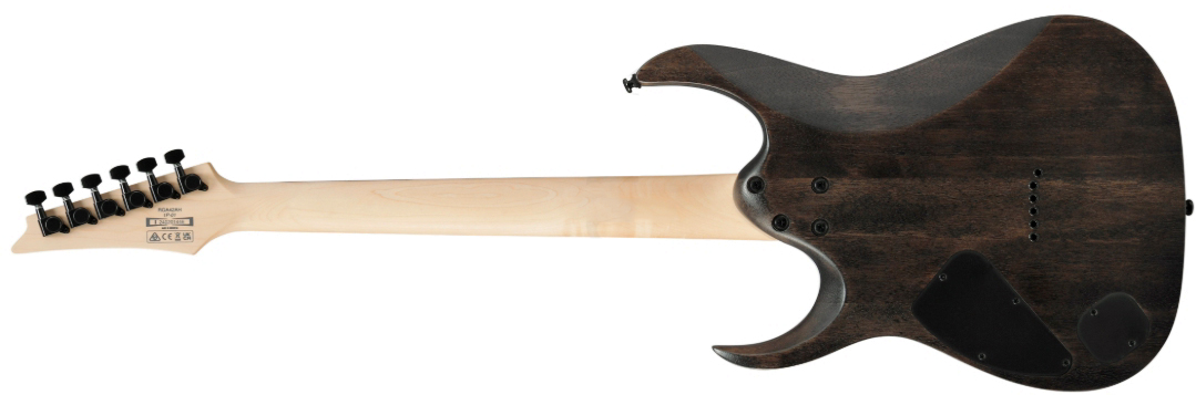 Ibanez Rga42ah Bks Standard 2h Ht Jat - Black Stained - Str shape electric guitar - Variation 2