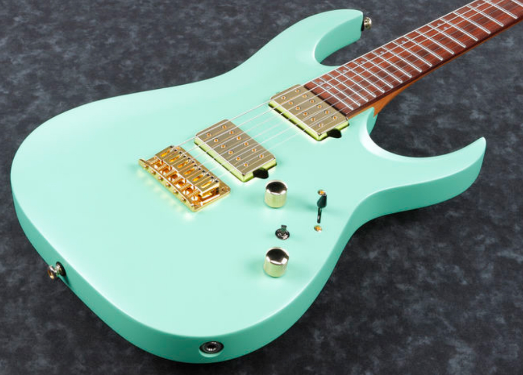 Ibanez Rga42hp Sfm Standard Hh Dimarzio Ht Jat - Sea Foam Green - Str shape electric guitar - Variation 1