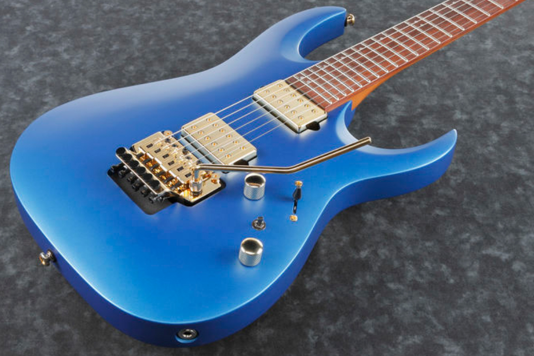 Ibanez Rga42hpt Lbm Standard  Hh Fr Jat - Laser Blue Matte - Str shape electric guitar - Variation 2