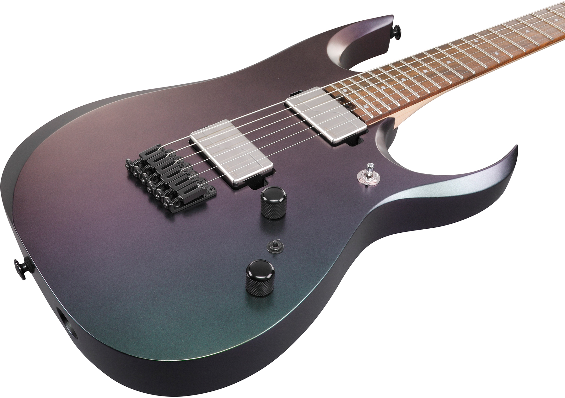 Ibanez Rgd3121 Prf Prestige Jap 2h Fishman Fluence Modern Ht Eb - Polar Lights Flat - Baritone guitar - Variation 2