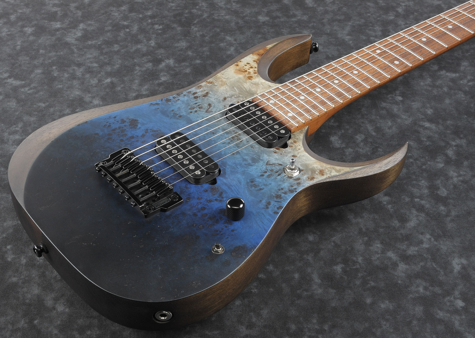 Ibanez Rgd7521pb Dsf Standard 7c Baryton 2h Dimarzio Ht Jat - Deep Seafloor Fade - 7 string electric guitar - Variation 2