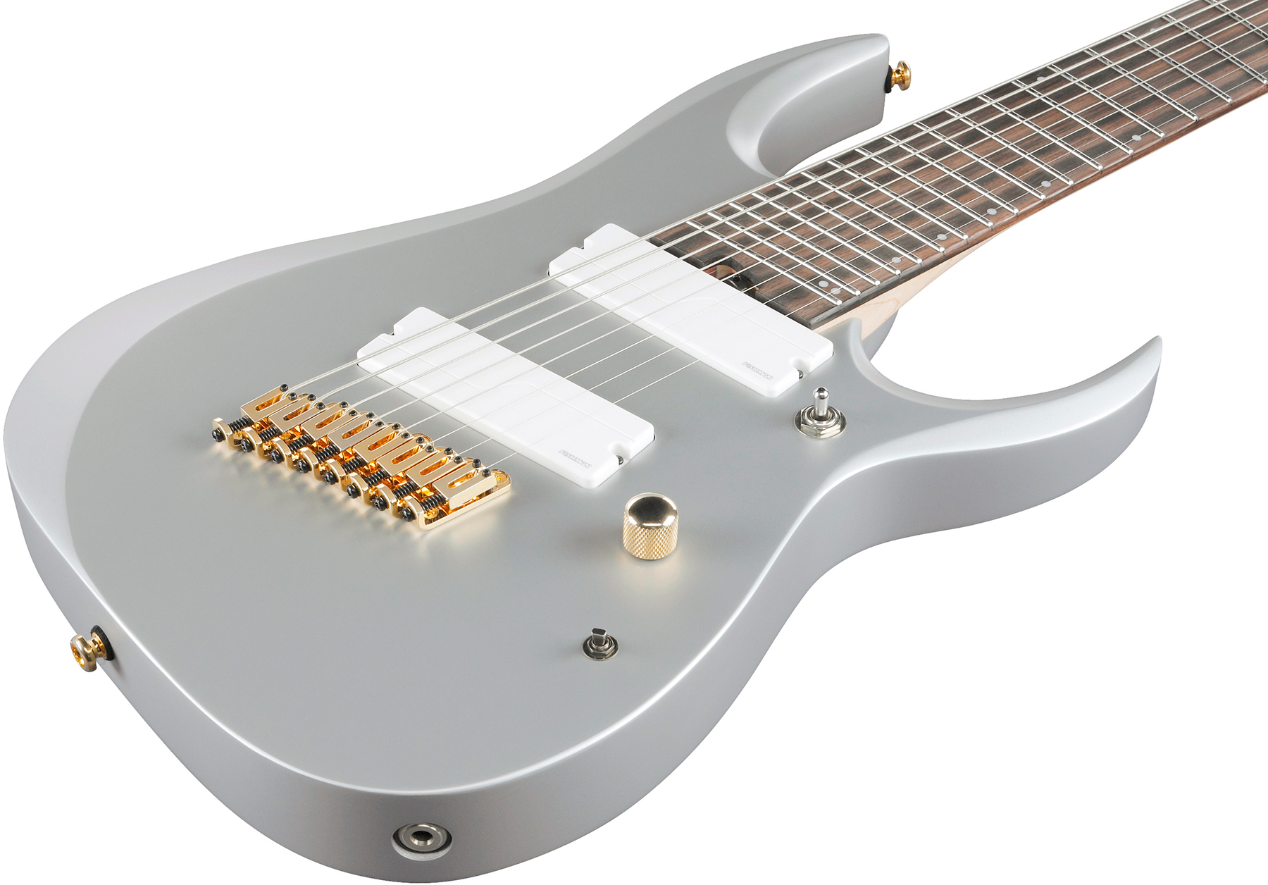 RGDMS8 CSM Axe Design Lab 8 String classic silver matte 8 and 9