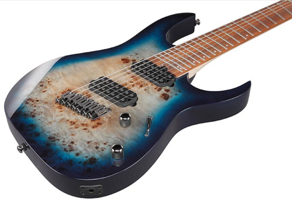 Ibanez Rgms7pb Cbs Standard 7c Multiscale 2h Ht Jat - Cosmic Blue Starburst - Str shape electric guitar - Variation 2