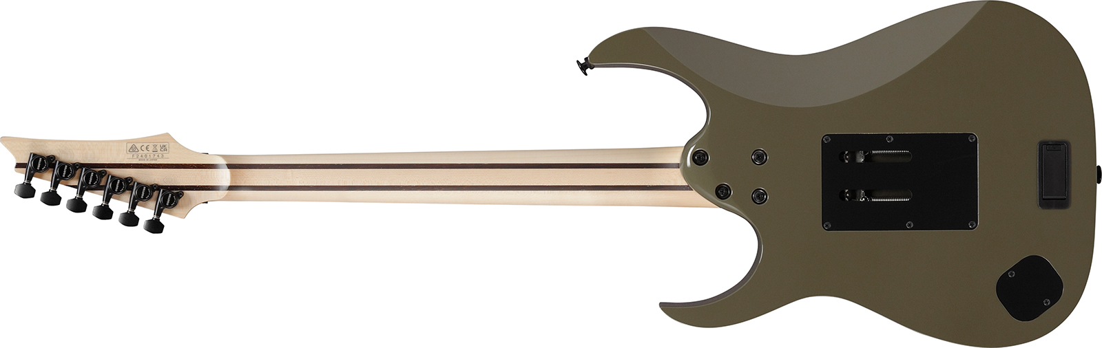 Ibanez Rgr5130r Km Prestige Jap 2h Fishman Fluence  Fr Rw - Khaki Metallic - Str shape electric guitar - Variation 1