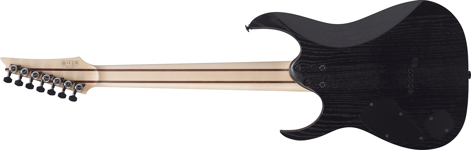 Ibanez Rgr762ahbf Wk Prestige Jap 7c 2h Dimarzio Ht Rw - Weathered Black - Str shape electric guitar - Variation 1