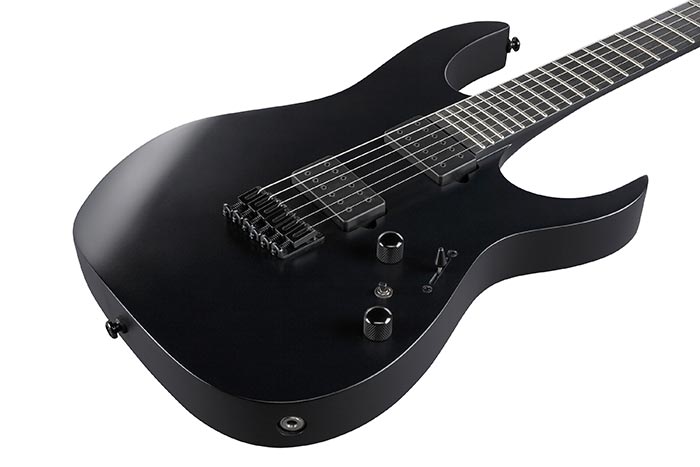 Ibanez Rgrtb621 Bkf Axion Label Hh Dimarzio Ht Eb - Black Flat - Str shape electric guitar - Variation 2