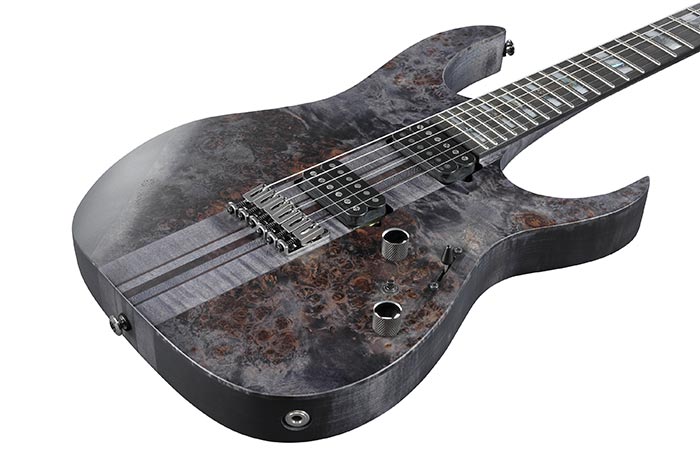 Ibanez Rgt1221pb Dtf Premium Hh Dimarzio Ht Eb - Deep Twilight Flat - Str shape electric guitar - Variation 2