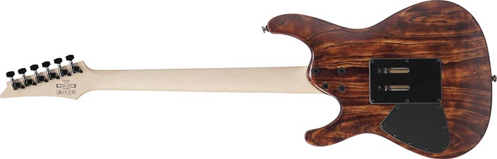 Ibanez S520ah Abs Sabre Premium 2h Trem Rw - Antique Brown Stained - Str shape electric guitar - Variation 1