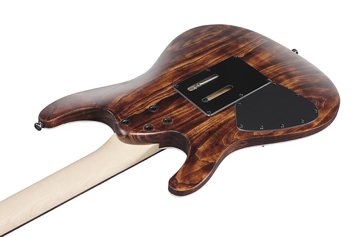 Ibanez S520ah Abs Sabre Premium 2h Trem Rw - Antique Brown Stained - Str shape electric guitar - Variation 3