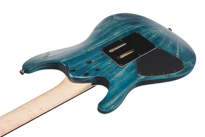 Ibanez S520ah Obf Sabre Premium 2h Trem Rw - Cosmic Blue Flat - Str shape electric guitar - Variation 3