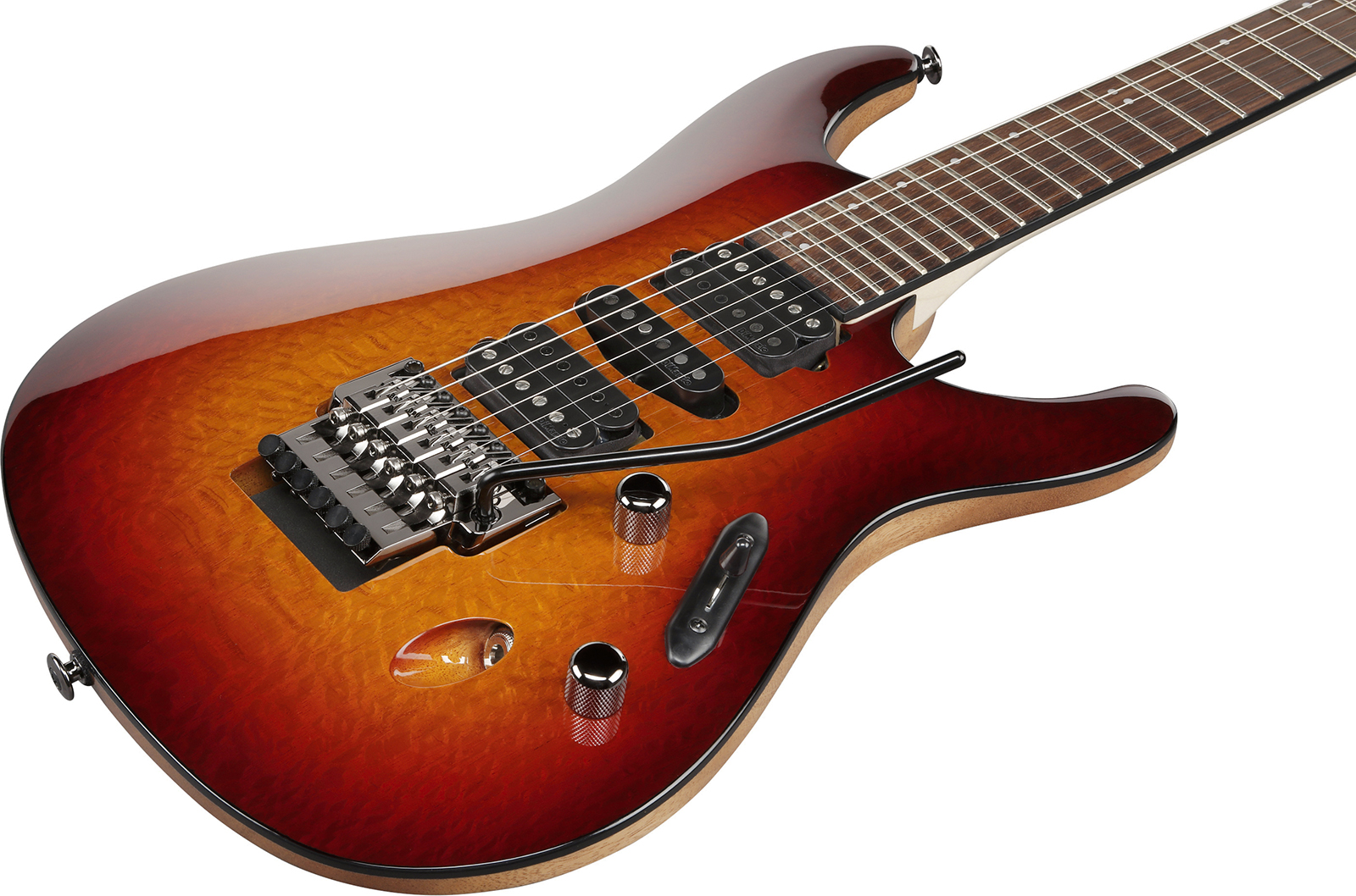 Ibanez S6670sk Stb Prestige Jap Hsh Dimarzio Fr Rw - Sunset Burst - Str shape electric guitar - Variation 2