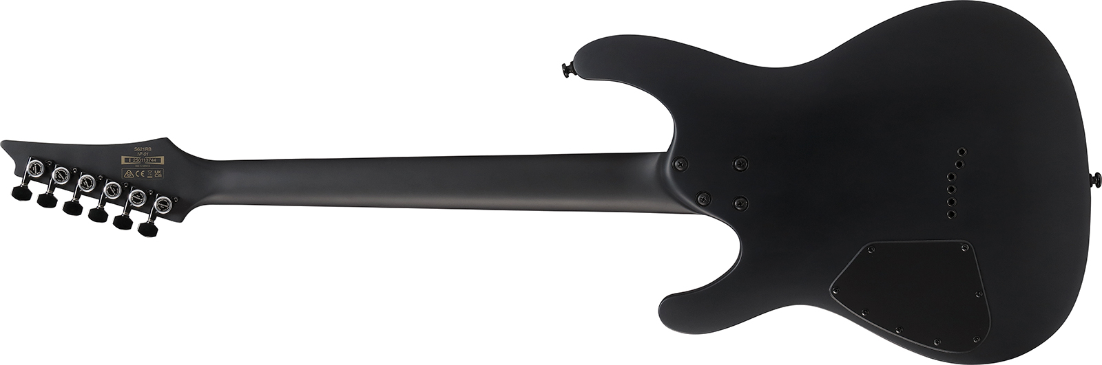 Ibanez S721rb Bkf Iron Label 2h Ht Eb - Black Flat - Str shape electric guitar - Variation 1