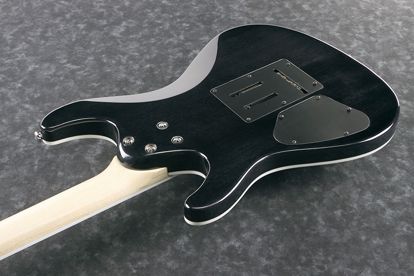 Ibanez Sa360ah Stk Hss Trem Nzp - Stained Black - Str shape electric guitar - Variation 2