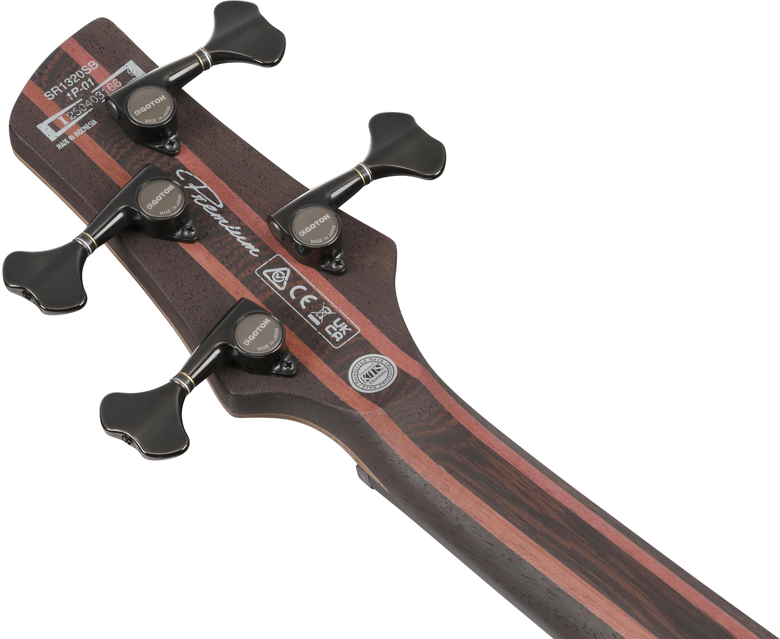 Ibanez Sr1320sb Ivf Premium Active Pp - Icebreaker Wave Flat - Solid body electric bass - Variation 4