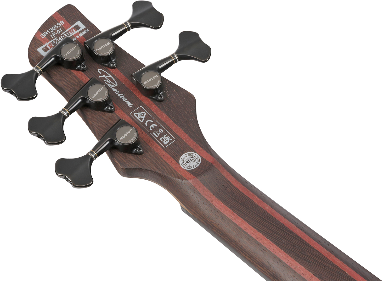 Ibanez Sr1325sb Avl Premium 5c Active Pp - Aqua Wave Low Gloss - Solid body electric bass - Variation 4