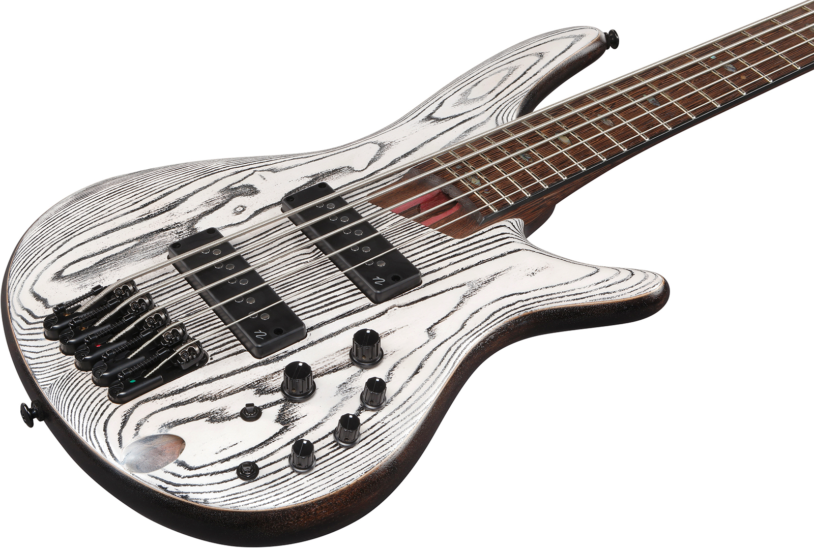 Ibanez Sr1325sb Ivf Premium 5c Active Pp - Icebreaker Wave Flat - Solid body electric bass - Variation 2