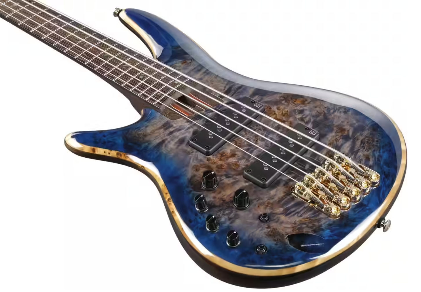 Ibanez Sr2605l Cbb Premium 5c Lh Gaucher Active Pp - Solid body electric bass - Variation 2