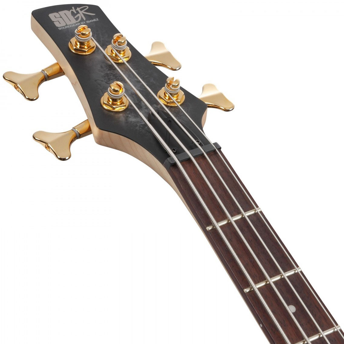 Ibanez Sr300edx Bzm Standard Active Jat - Black Ice Frozen Matte - Solid body electric bass - Variation 4