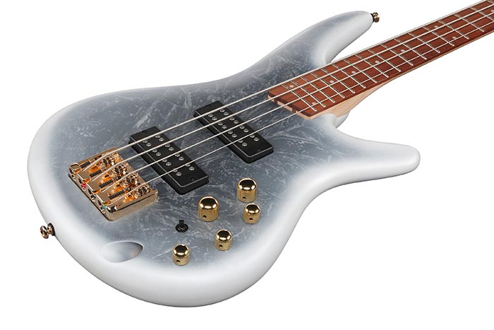 Ibanez Sr300edx Fbm Standard Ltd Active Jat - Frozen Black Glacier Matte - Solid body electric bass - Variation 2