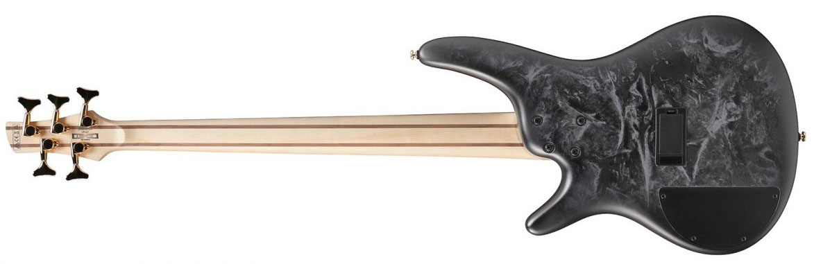Ibanez Sr305edx Bzm Standard 5c Active Jat - Black Ice Frozen Matte - Solid body electric bass - Variation 1