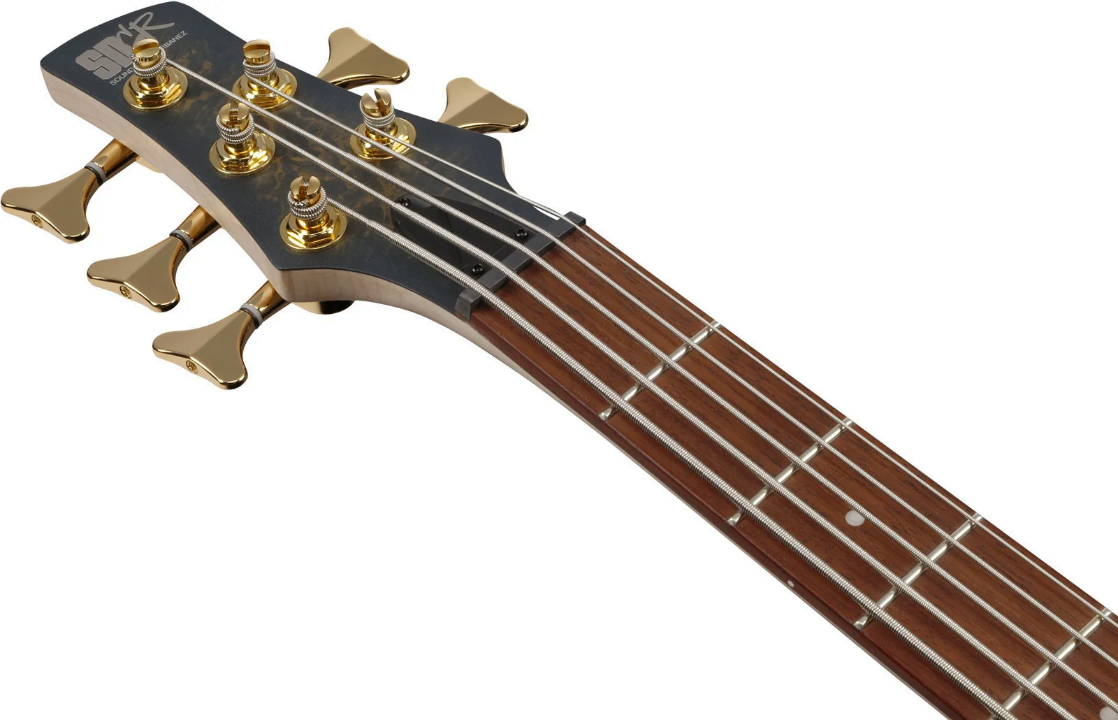 Ibanez Sr305edx Fdm Standard 5c Active Jat - Frozen Gold Matte - Solid body electric bass - Variation 4