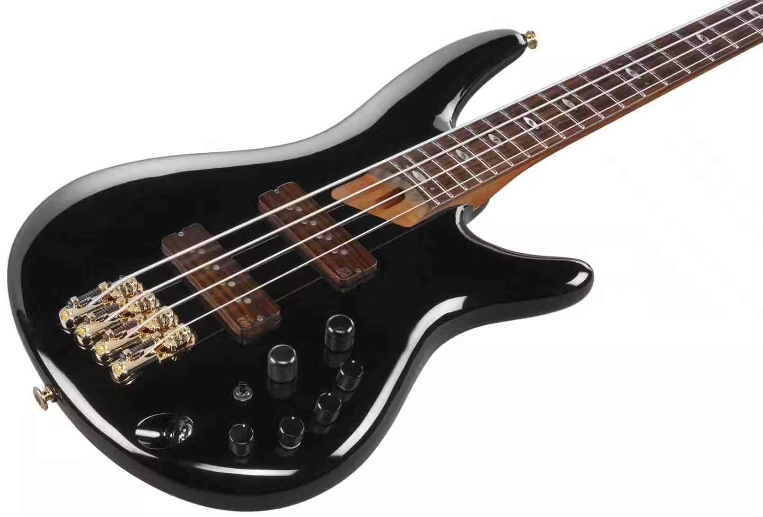 Ibanez Sr3500 Bk Prestige Jap 4c Active Rw - Black - Solid body electric bass - Variation 2