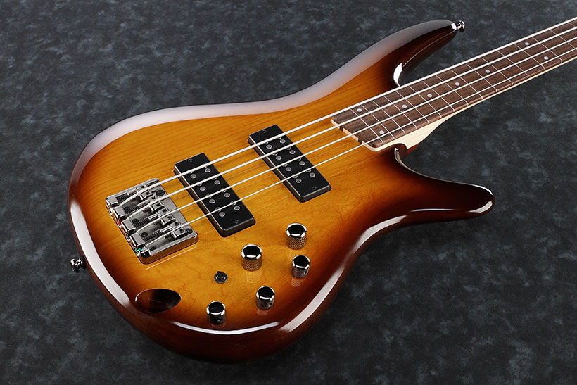 Ibanez Sr370ef Bbt Standard Fretless Active Jat - Brown Burst - Solid body electric bass - Variation 1