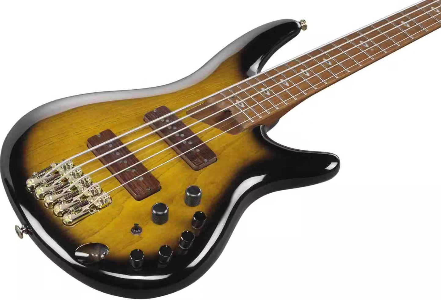 Ibanez Sr4505 Dst Prestige Jap 5c Active Mn - Desert Sunset Burst - Solid body electric bass - Variation 2