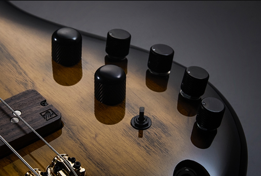 Ibanez Sr4505 Dst Prestige Jap 5c Active Mn - Desert Sunset Burst - Solid body electric bass - Variation 4