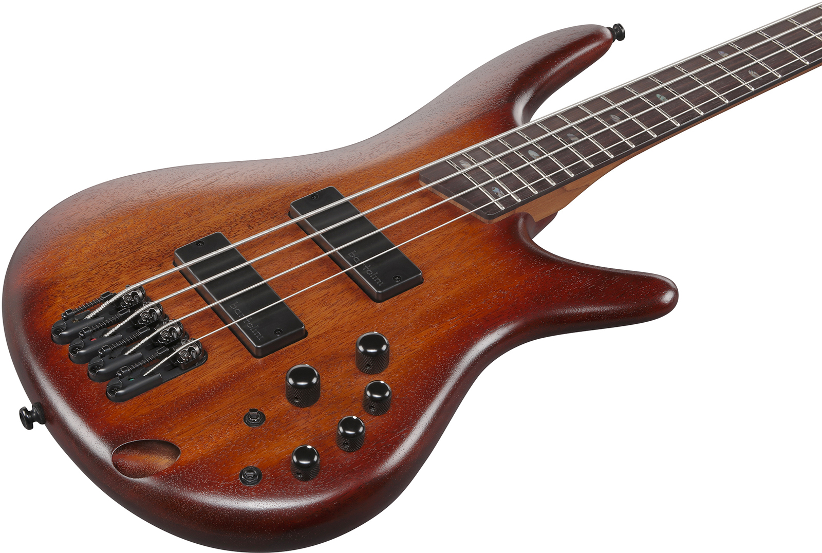 Ibanez Sr500a Mhl Standard Active Bartolini Rw - Mahogany Brown Burst Low Gloss - Solid body electric bass - Variation 2