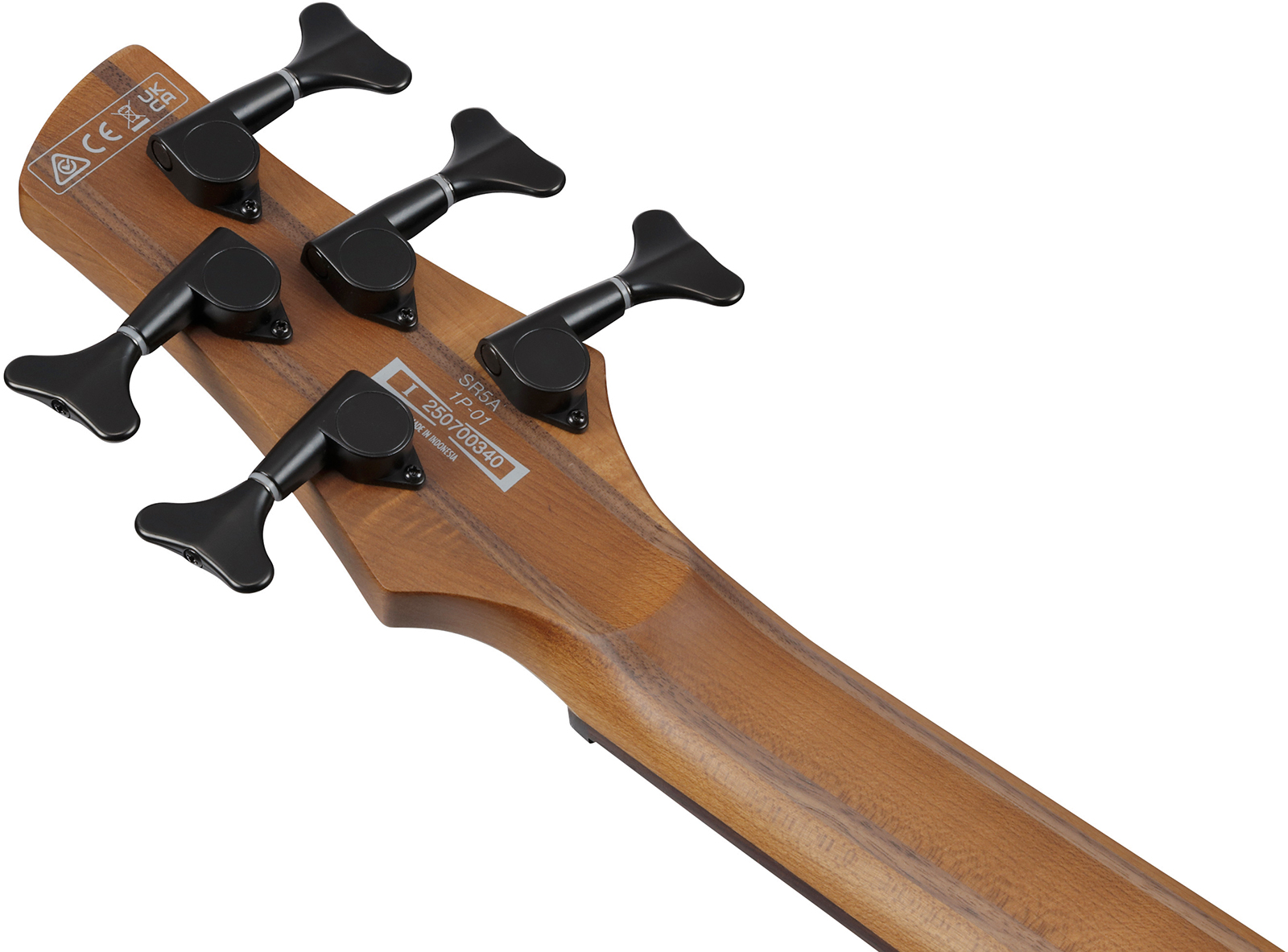 Ibanez Sr505a Mhl Standard 5c Active Bartolini Rw - Mahogany Brown Burst Low Gloss - Solid body electric bass - Variation 4