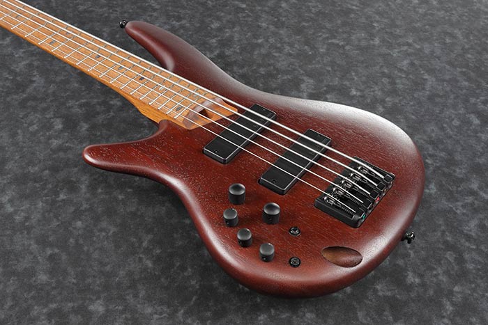 Ibanez Sr505el Bm Standard 5c Lh Gaucher Active Bartolini Rw - Brown Mahogany - Solid body electric bass - Variation 2