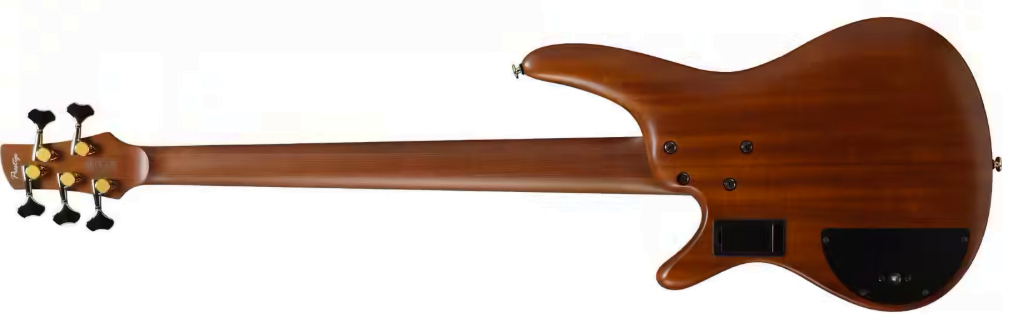 Ibanez Sr5505 Mhf Prestige Jap 5c Active Rw - Mocha Flat - Solid body electric bass - Variation 1