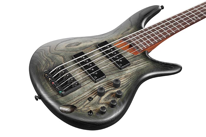 Ibanez Sr605e Ctf Standard 5c Active Rw - Black Stained Burst - Solid body electric bass - Variation 2