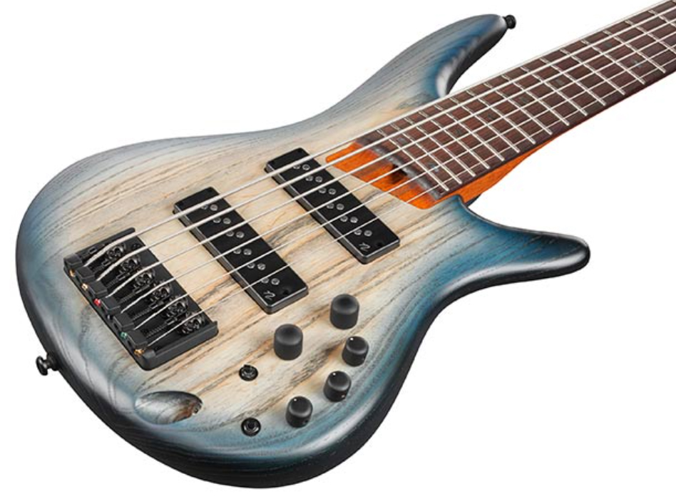 Ibanez Sr606e Ctf Standard 6c Active Rw - Cosmic Blue Starburst Flat - Solid body electric bass - Variation 2