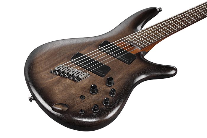 Ibanez Src6m-bll Multiscale Rw - Black Stained Burst - Solid body electric bass - Variation 1