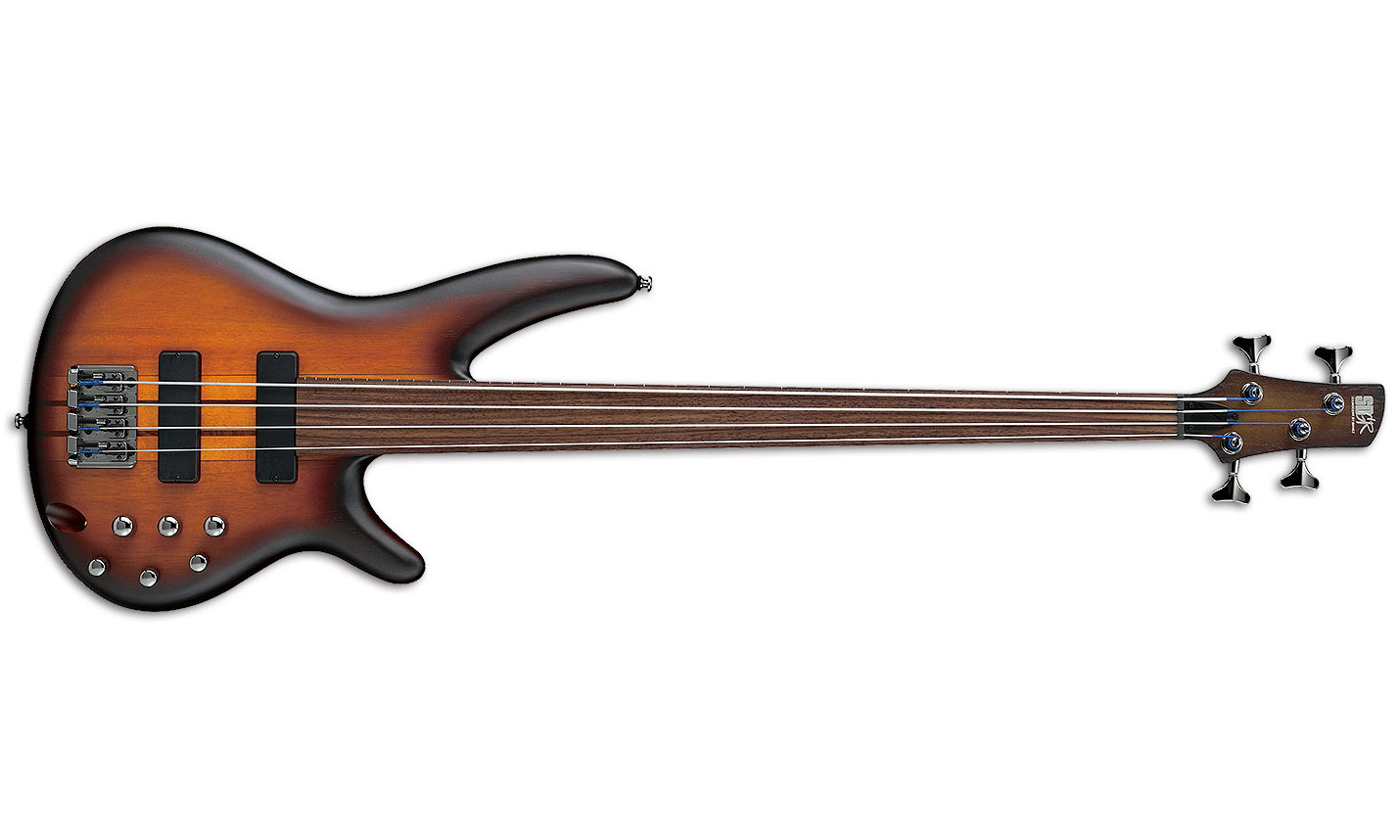Ibanez Srf700 Bbf Fretless - Brown Burst Flat - Solid body electric bass - Variation 1