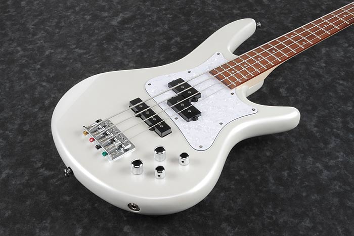 Ibanez Srmd200 Pw Sr Mezzo Active Jat - Pearl White - Electric bass for kids - Variation 2