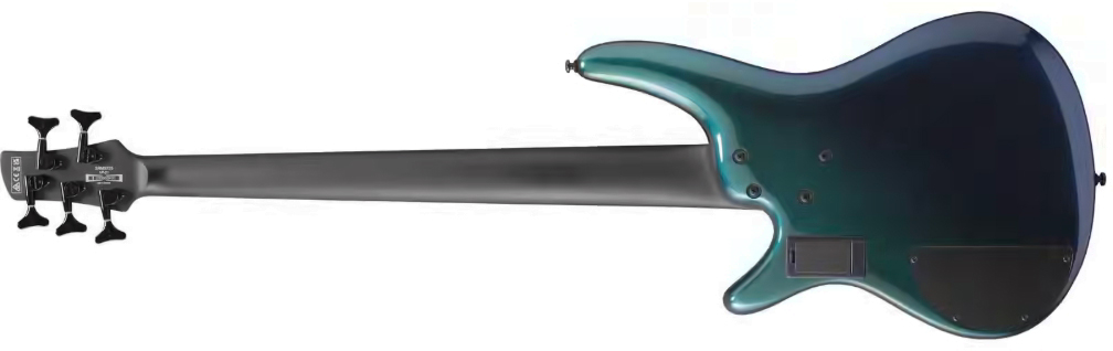 Ibanez Srms725 Bcm Workshop 5c Multiscale Active Fishman Fluence Pp - Blue Chameleon - Solid body electric bass - Variation 1