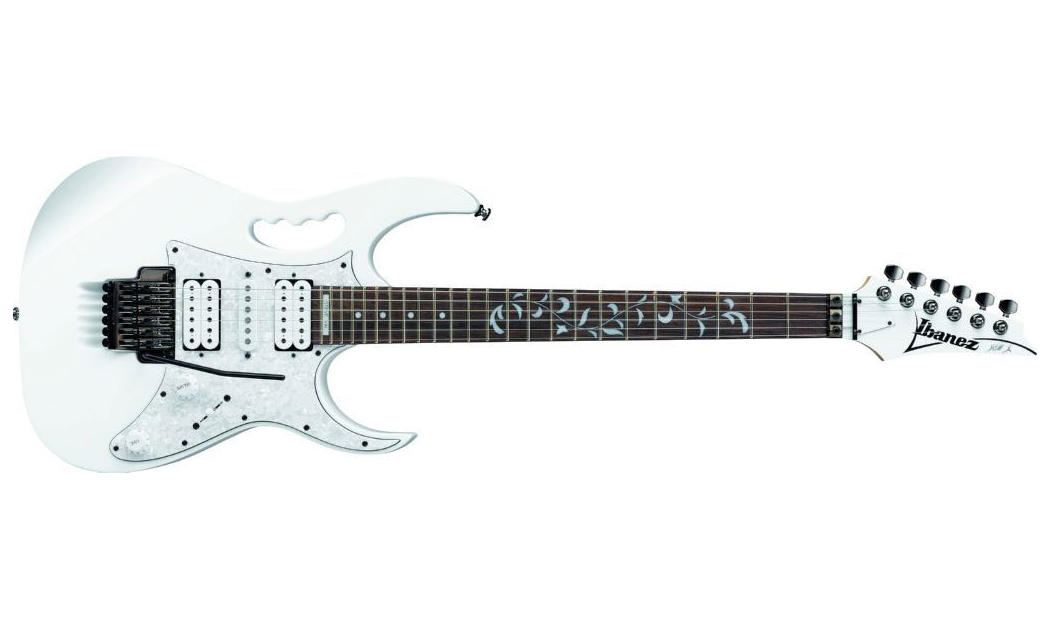 Ibanez Steve Vai Jem555 Wh Hsh Fr Rw - White - Str shape electric guitar - Variation 1