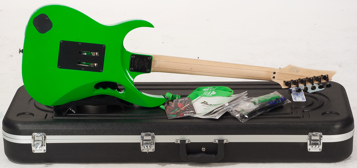 Ibanez Steve Vai Jem777 Lng Japon Signature Hsh Dimarzio Fr - Loch Ness Green - Str shape electric guitar - Variation 3