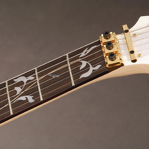 Ibanez Steve Vai Jem7v Wh Prestige Japon Signature Hsh Fr Rw - White - Str shape electric guitar - Variation 4